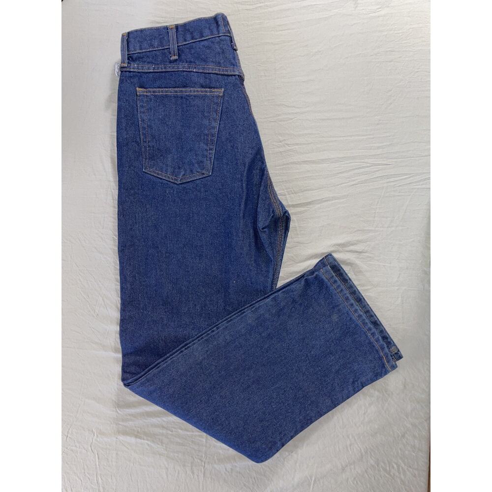 Tyndale FR Arc 23.6 Cat 2 Flame Resistant 5-Pocket Cotton Denim Work Jeans 34X34 - Picture 2 of 11